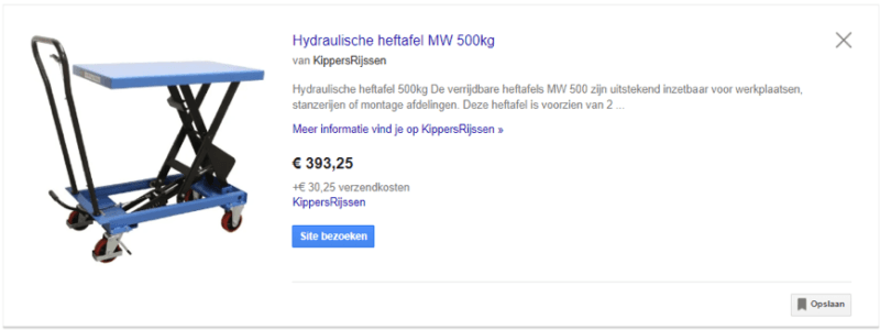 Kippers Rijssen - Google Shopping Optimaliseren