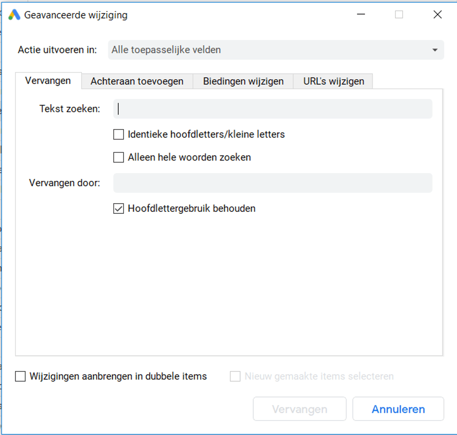 Google Ads Editor
